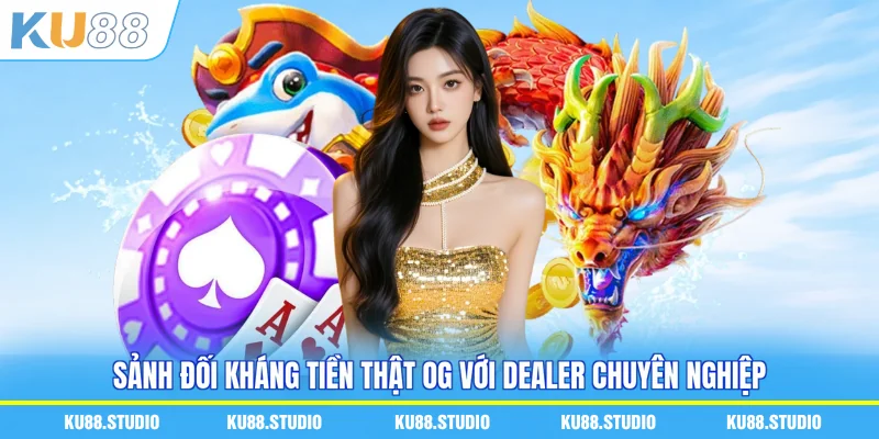 Sảnh đối kháng tiền thật OG với dealer chuyên nghiệp